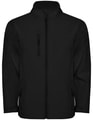Heren Softshell Jas Nebraska Roly SS6436 Zwart